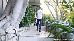 Stepdaughter Ellie Eilish craves stepdad's touch and wild sex