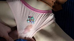 Roommate's Kinky Panties Get Hot Pussy Rubbing Action