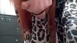 hot girl shakes her big brazilian ass while twerking