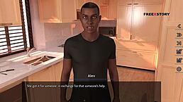 alex shaking his dick watching nude yoga