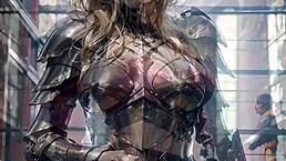 I accidentally showed my pussy as an anime knight in the church with exhibitionist flashing