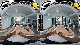 yo, khloe kapri scores a happy ending with big black cock in virtual pov massage! 😍