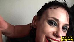 Restrained British Woman In Session