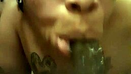 i just love having his big cock in my mouth, it's so amazing and i can't get enough of sucking it