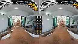 yo, khloe kapri scores a happy ending with big black cock in virtual pov massage! 😍