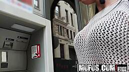 Samantha Blaze gets epic facial in public pick up 😏