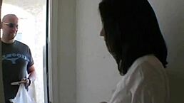 Tawny nipple sucks off stiff member