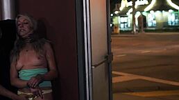 Extreme big cock anal in amateur outdoor lingerie with valerie white