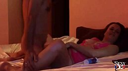 French amateur deepthroats in doggystyle POV