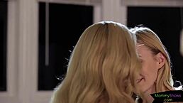 Tattooed milf queening stepdaughter