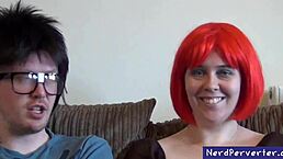 Black Sexy Booty Girl Rips Clothes And Delivers Intense Blowjob