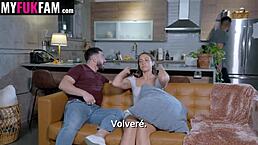 Stepbro asks violet reign about kissing boyfriend