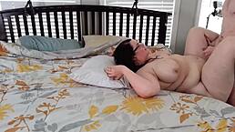 bbw milf wife with huge tits eaten and fucked hard