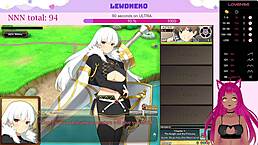 vtuber lewdneko dives into spicy evenicle gameplay in part 1.