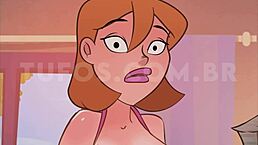 Did the chubby girl tease the old man?