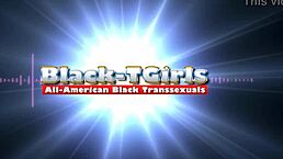 black-tgirls pop queen cammii fingering asshole with big black cock