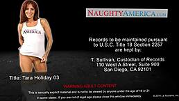 tara holiday fucks well in outdoor heels