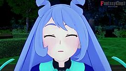 nejire hado walks in the park in boku no hero