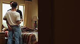 gay hunk clueless about ex's step brother hookup