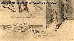 Evoking Nostalgia With Vintage Erotic Drawings