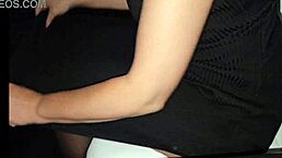 I picked up this girl at the club and got her to flash in the car.