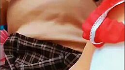 Profesor y Alumna Real Cogen a Morena Mexicana Sabrosa Después de Clases!