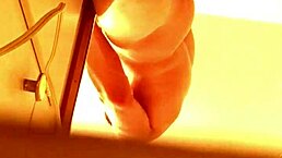 hidden cam spying on friend in private moment