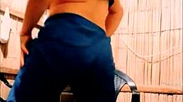 Nurse Enjoys Sexy Reggaeton Dance at Home