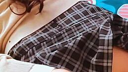 Profesor y Alumna Real Cogen a Morena Mexicana Sabrosa Después de Clases!