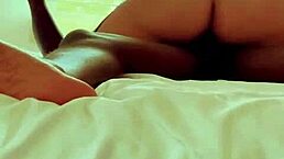 sexy colombian amateur riding a big black cock in homemade setting