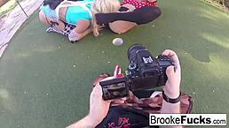 brooke banner's emotional solo with her big tits and pussy