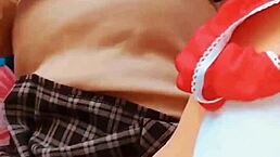 Profesor y Alumna Real Cogen a Morena Mexicana Sabrosa Después de Clases!