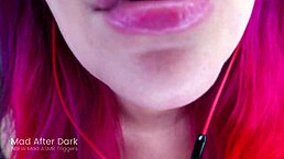 asmr gloryhole licking with mouth sounds 😘