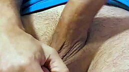 Aggressive Wank Leads To Huge Cumshot