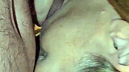 Pregnant wife gets creampie, gaping and oozing cum!