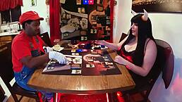 jane teases in lord of the rings cosplay on desk