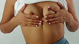 Touching myself everywhere, then giving a blowjob. Babysitter Latina craves a hard fuck.