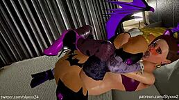 Halloween night gets wild with sensual futanari action, don't you think?