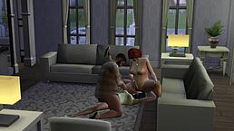 Introduced To New Family Orgy In Sims 4