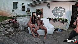 Can Binho Ted distract Jhonny Gab during double penetration with Amaya Takayo and Vagninho?