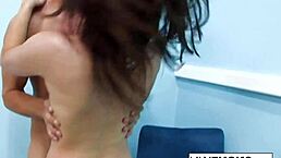 i decide to take on a huge cock and bruce helps me out