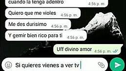 I fuck my big ass friend hard, asking 'Ready for creampie?'