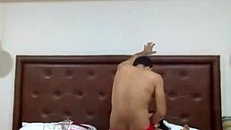 follando duro a mi pareja con pegging!