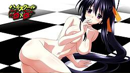 H DxD Sexy Crossdressing Transitions in Hot Anime Action