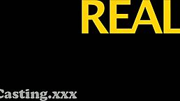 Student's First Time Casting Ends with Office Creampie