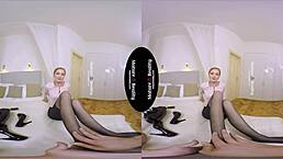 maturereality skinny mature fucks in hotel room with footjob