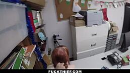 thieving suspect, what happens when you get strip searched and fucked doggystyle?