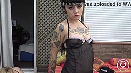 Perla Rubia And Holy Machiavelli Lesbian Domination Fist Squirt Spank