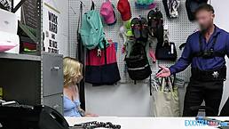 Teen Thief Chanel Camryn Fucked By Security Guard Justin Magnum