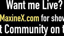 horny maxine x, asian maid, squirts hard